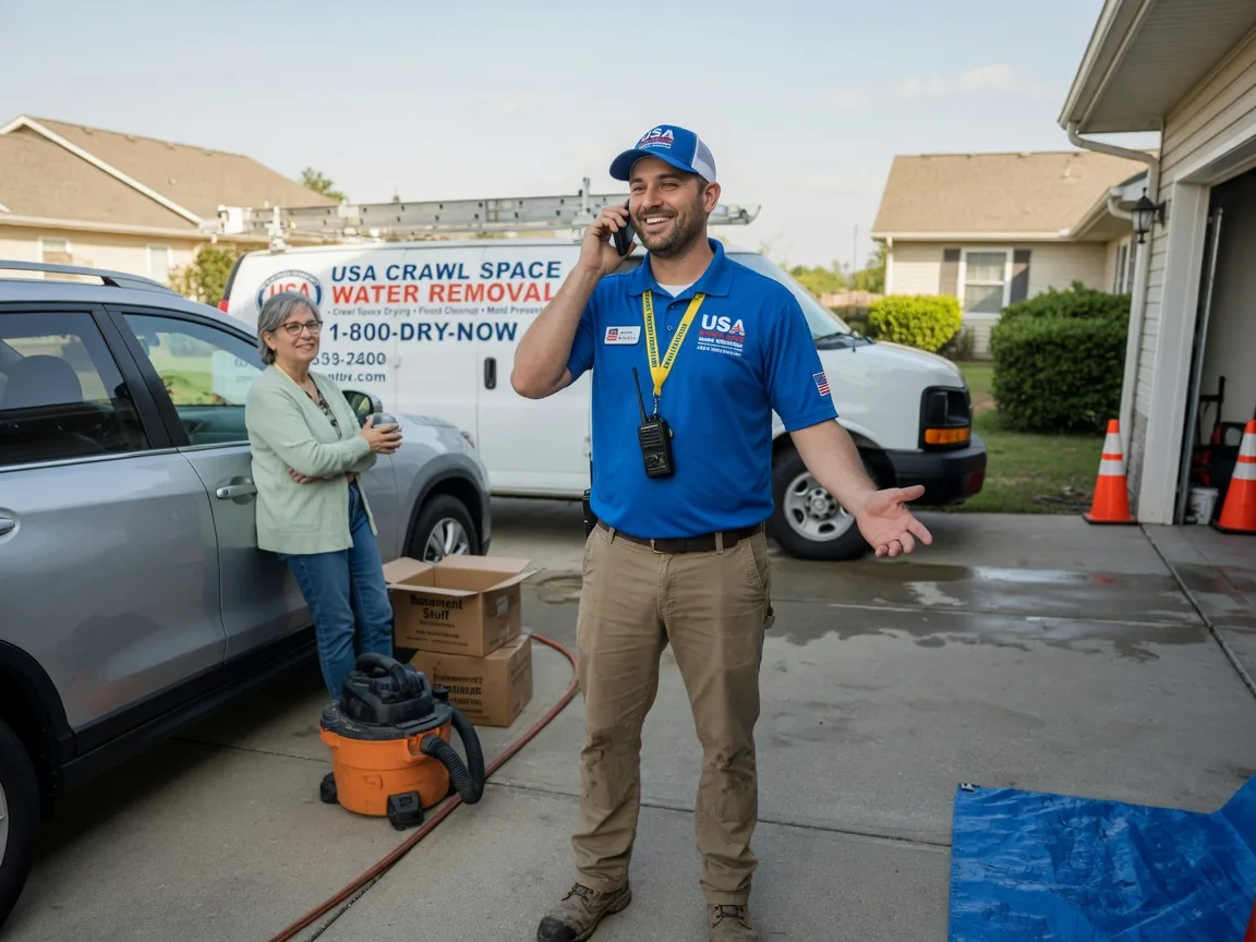 Crawl Space Water Removal Thomasboro, IL FAQs